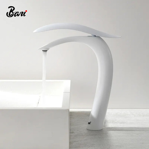 Griferia De Lavamano Draco 29 Cm White Marca Bari