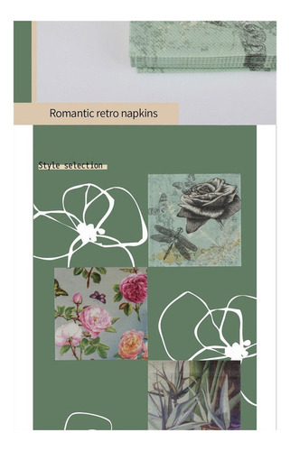 . Guardanapos De Papel Decorativo Gift