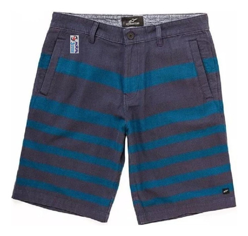 Alpinestars Casual Bermuda Reflex Stripe Short Azul Jm