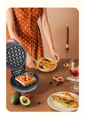 Mini Máquina De Fazer Pão Caseira, Máquina De Fazer Panqueca