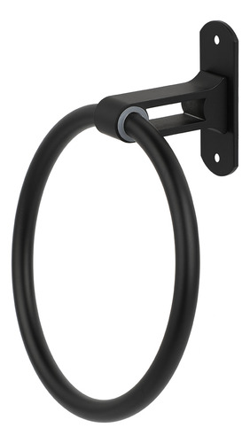 Soporte Redondo Para Anillos Negros De Diseño Moderno Montad