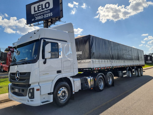 Mb Actros 2546 6x2 Ano 18 Aut + 4 Eixo 0km Facchini 14 X 2mt