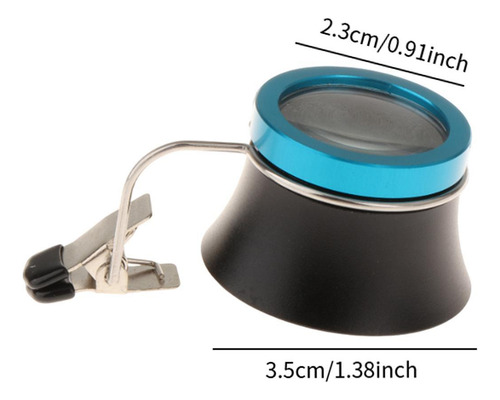 Lupa Para Reparación De Relojes, Lupa Para Joyería Con 5x