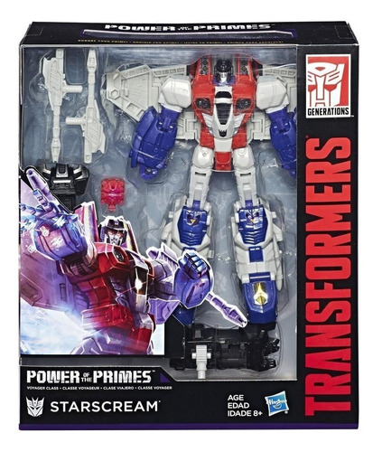 Muñeco Transformers Starscream Poder De Lo Primes