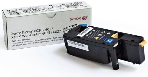 Toner Cian Para Impresoras Xerox 6022 / 6027 - 1000 Pag.