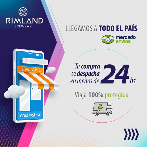 Imagen 6 de 7 de Anteojos Clip On Rimland (#7083)