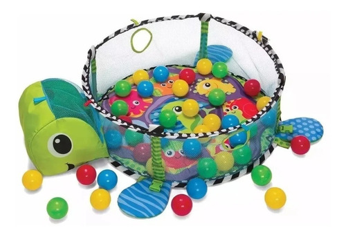 Tapete De Atividades Com Piscina Bolinha E Cercado Tartaruga