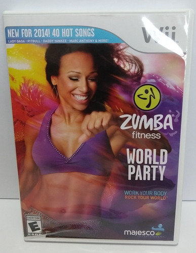 Zumba Fitness World Party Para Wii Usado Funcionando