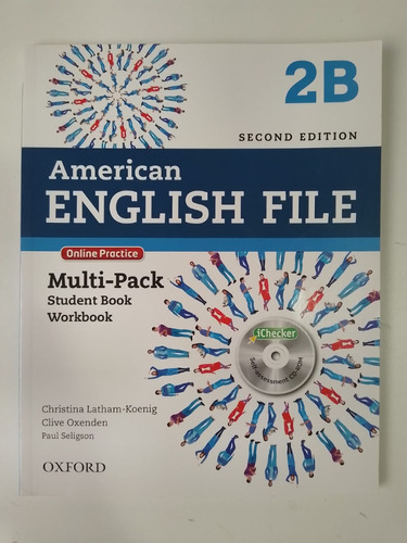 American English File 2b - 2nd Edition| Multi-pack Student Book + Workbook - With Cd-rom