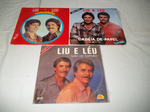 Lp Vinil - Liu E Leu - 3 Discos