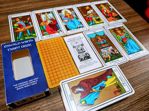 Oswald Wirth Tarot Deck - Raro - Us Games - 1976 (Usado)
