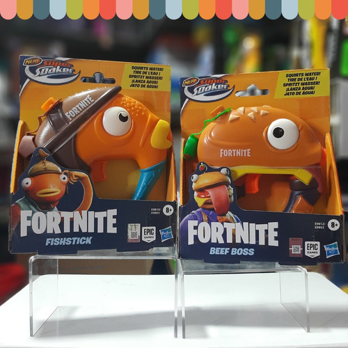 Nerf Soa Fortnite Micro Soaker Agua Ast 2 Unidades