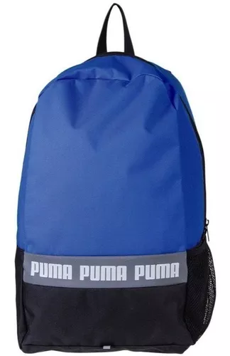 PUMA Mochila Odin para hombre de viaje casual - Azul, Azul, Mochila