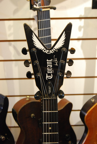 Guitarra Dean Turant Michael Ammot - Usada Destro Preto (Usado)