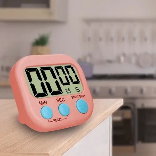 Temporizador De Cocina Cronometro Timer Con Iman Y Alarma