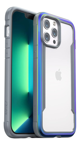 Funda Raptic P/para iPhone 13 Pro Marco Aluminio/iridescent