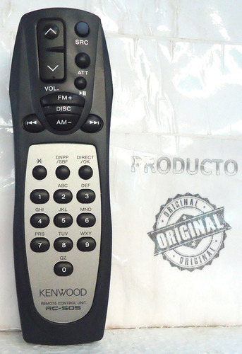 Control Remoto Rc-505 Para Autoestereo Marca Kenwood