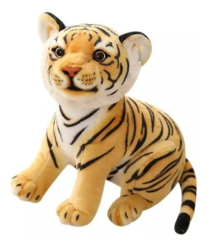 Peluche Cachorro Juguete Felpa Tigre De Bengala 20cm 