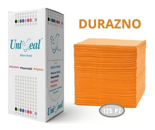 Campo Dental Desechable Color Naranja Pq/125 Piezas