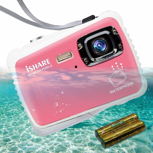 Cocac Camara Subacuatica 21mp Hd Impermeable Digital Lcd