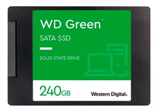 Disco sólido interno Western Digital WD Green WDS240G3G0A 240GB verde