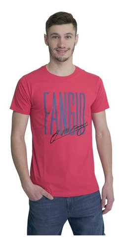 Remera Pato Pampa Linea Fangio Firma Roja