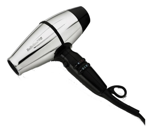 Imagen 3 de 3 de Secadora de cabello BaBylissPRO 4ARTISTS STEELFX BABSS8000 plateada 110V