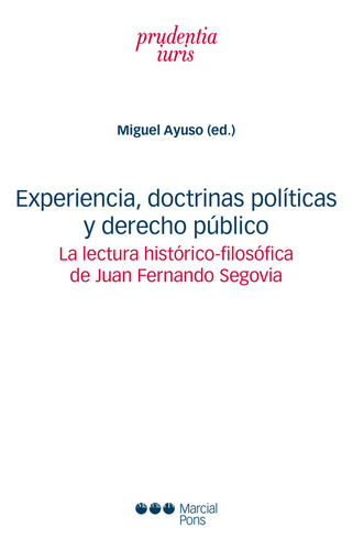 Experiencia Doctrinas Politicas Y Derecho Publico - Ayuso,mi