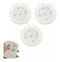 Comprar Set 3 Luces Led De Emergencia Inalámbricas Control Remoto 
