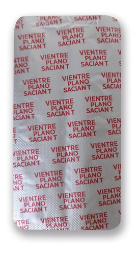 Imagen 4 de 5 de Vientre Plano Saciant X 60 Comprimidos. Directo De Fábrica.