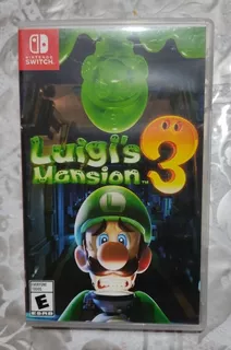 Luiggi's Mansión 3 Juego Físico Para Nintendo Switch