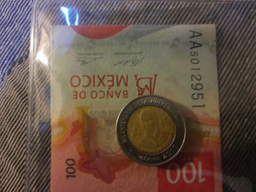 Moneda De 5 Pesos Francisco Xavier Mina 