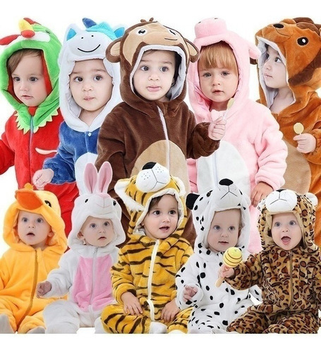 Lazhu Mono Pijama Disfraz Infantil Bebe Invierno
