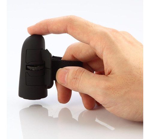 Mini Ratón Inalámbrico Ratón De Dedo Usb Anillo Trackball