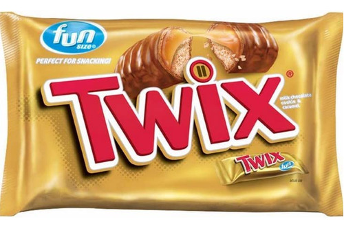 Twix Fun Size - Barras De Galletas De Caramelo Y Chocolate,