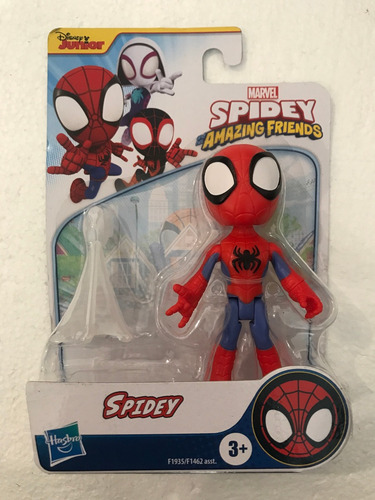 Spiderman Spidey And His Amazing Friends Marvel Hasbro 10cms (Usado)