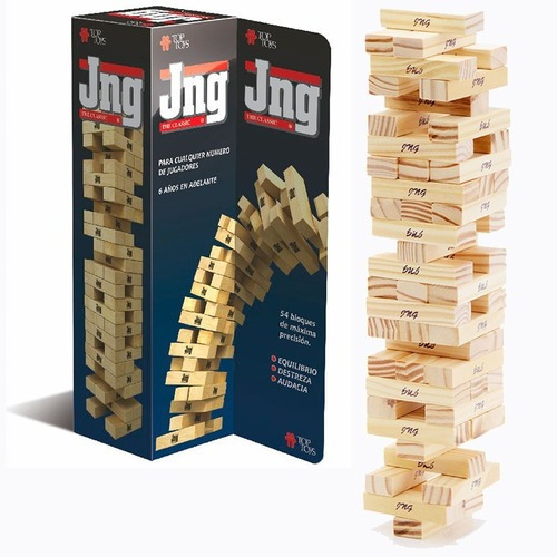 Juego De Mesa Jenga Jng The Classic Top Toys