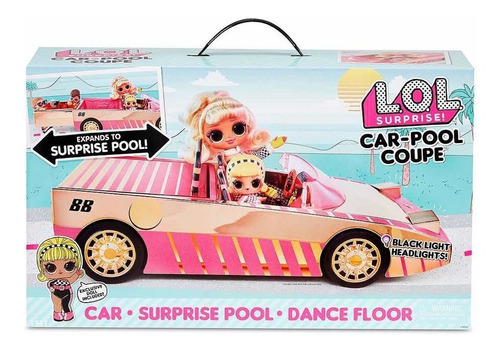 Lol Car-pool Coupe Pileta Sorpresa - Incluye Lol Exclusiva