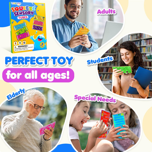 Juguetes Sensoriales Para Ansiedad Y Autismo Paquete 6 Laber Color