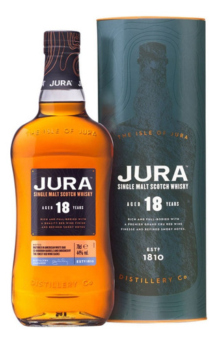 Whisky Jura 18 Años 44% 700 Ml