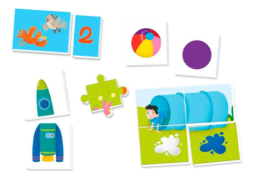 Kit De Juegos Educativos 8 En 1