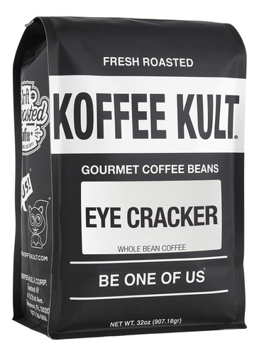 Koffee Kult Eye Cracker - Granos De Café Expreso, Tostado .