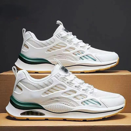 Zapatillas Ysnb Para Correr Con Masaje Transpirables Blancas