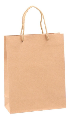 12 Bolsas  De Papel Kraft