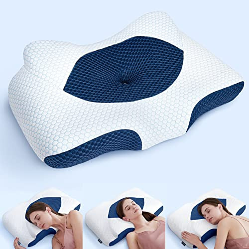 Famedio Adjustable Cervical Pillow Para Neck Pain Vpbl0