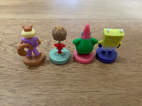 Bob Esponja 6 Figuras Vuala 2024 Liga De Los Súper Conocidos