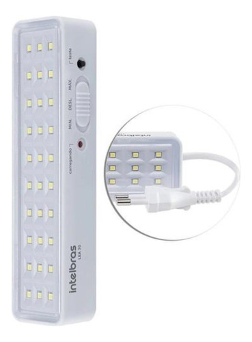 Luz De Emergencia Intelbras Led 30 Led Homologado Bomberos