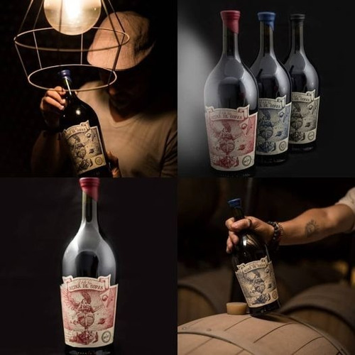 Vino La Mansa Reina De Copas Malbec Por 6 U Chocolate Regalo