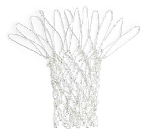 2 Redes De Cuerda Par Para Aro De Basquetball Color Blanco