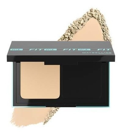 Imagen 2 de 5 de Base de maquillaje en polvo Maybelline Fit Me Powder Foundation tono 220 natural beige - 9g